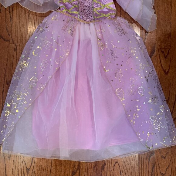 Disney Store Rapunzel Gown Dress Princess Dress Tangled | Size 9/10 - Picture 5 of 9